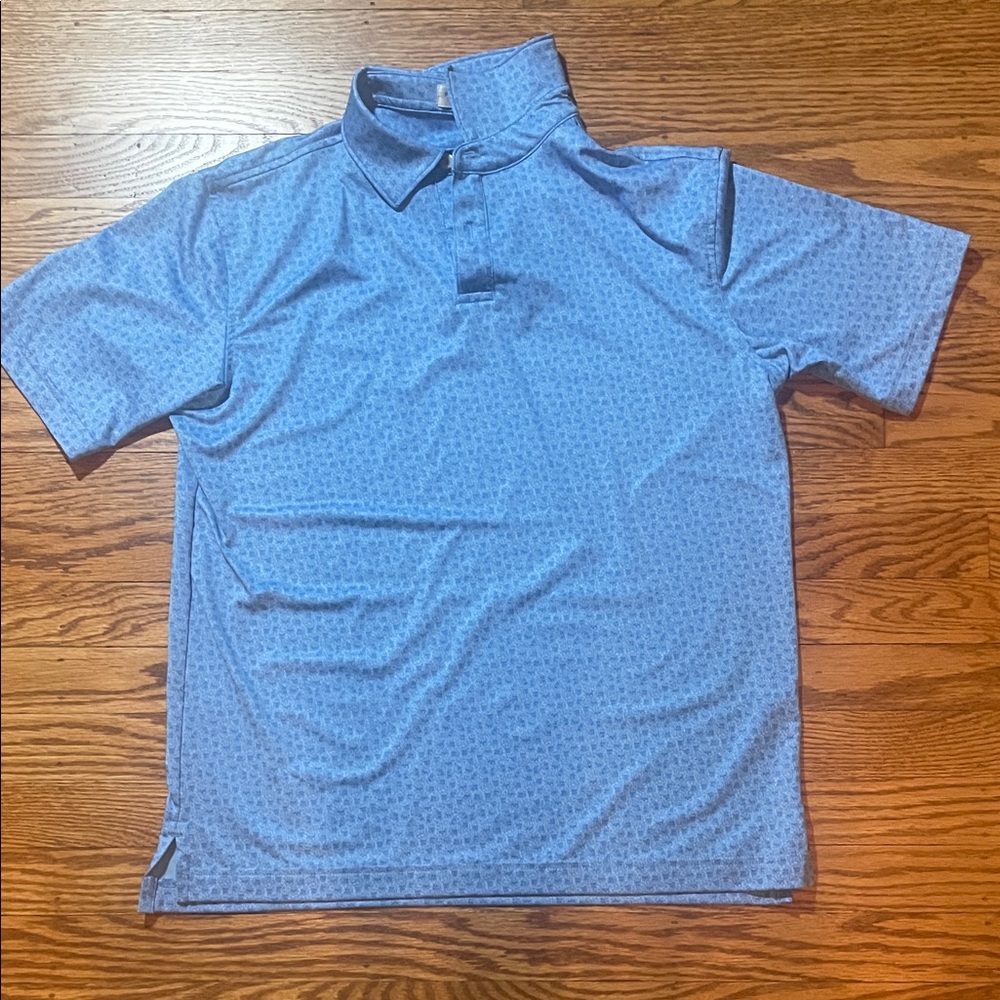 Peter Millar Blue Polo Shirt